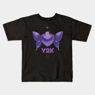 Y2k Aesthetic Artwork Kids T-Shirt